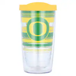 Tervis - Oregon Ducks 16oz. Hype Stripes Classic Tumbler - Multicolor
