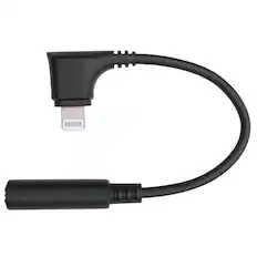 Front. MOVO - Movo IMA-3 Female 3.5mm TRRS to Lightning Adapter.