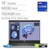 16" Display
64GB RAM
1024GB SSD
NVIDIA RTX 2000 Ada
Intel Core i9