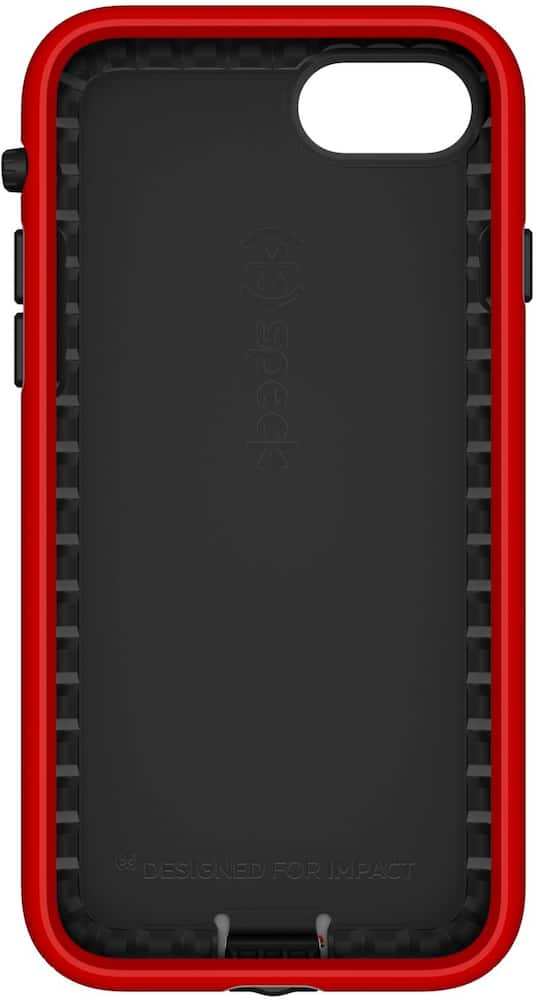 presidio sport case for apple iphone 7 and iphone 8 - black/poppy red presidio sport case for apple iphone 7 and iphone 8 - black/poppy red