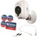 Alt View Zoom 11. Swann - Smart Indoor/Outdoor 1080p Full HD Wi-Fi Wire-Free Security Camera - White.