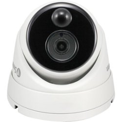 Swann - Indoor/Outdoor 1080p Wired Dome Surveillance Camera - White - Front_Zoom