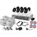 Front. Swann - 4580 8-Channel, 8-Camera Indoor/Outdoor Wired 1TB DVR Surveillance System - Gray/white.