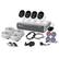Alt View Zoom 18. Swann - 4580 8-Channel, 4-Camera Indoor/Outdoor Wired 1TB DVR Surveillance System - Gray/white.