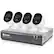 Left Zoom. Swann - 4580 8-Channel, 4-Camera Indoor/Outdoor Wired 1TB DVR Surveillance System - Gray/white.