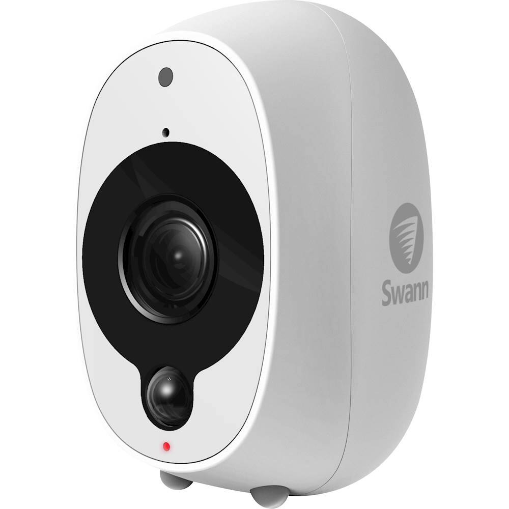 Best Buy Swann Smart Indooroutdoor 1080p Full Hd Wi Fi Wire Free Security Camera 2 Pack