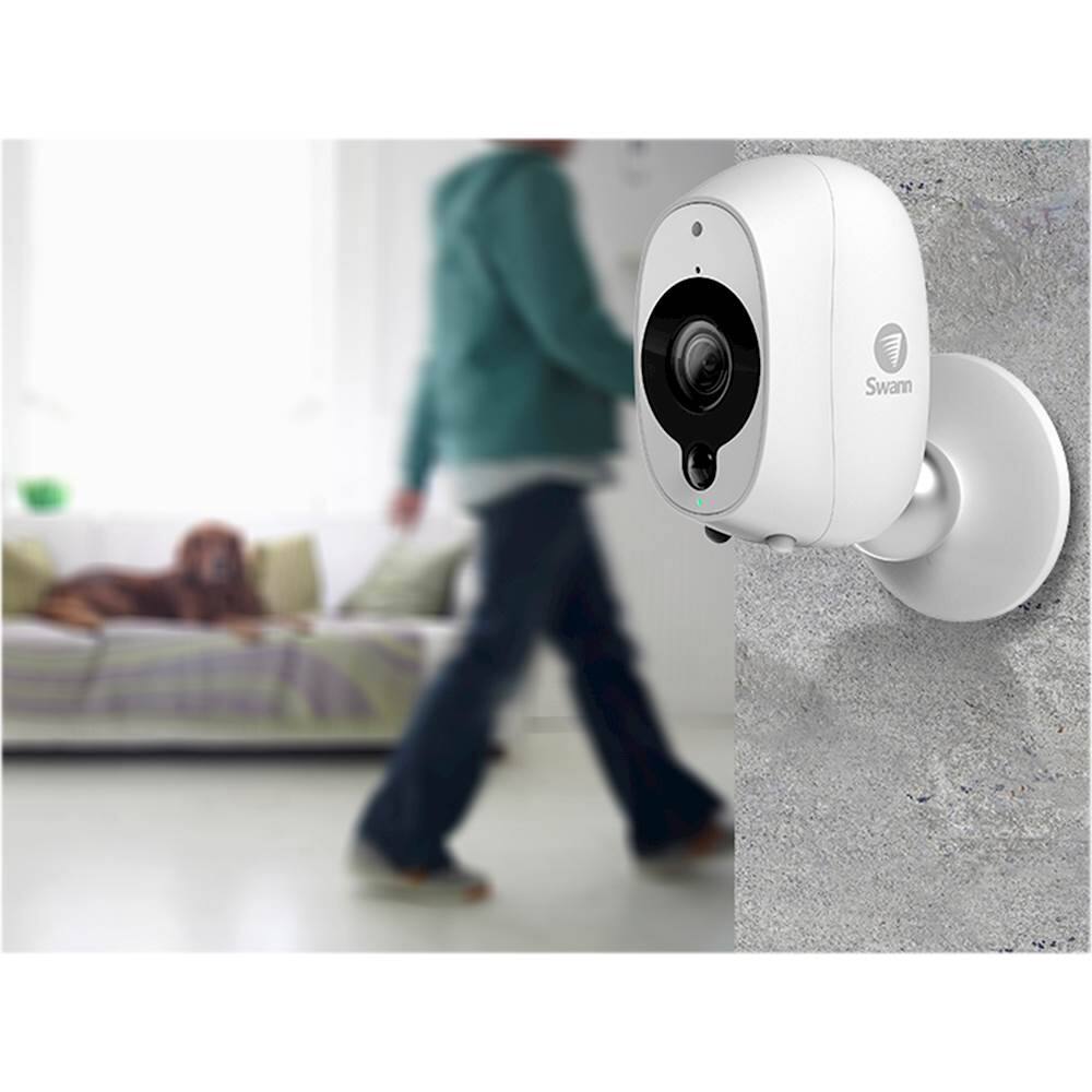 Best Buy Swann Smart Indoor/Outdoor 1080p Full HD WiFi WireFree