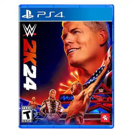 PS4
WWE 2K24
TEEN
ESRB
2K - T (Teen 13+)