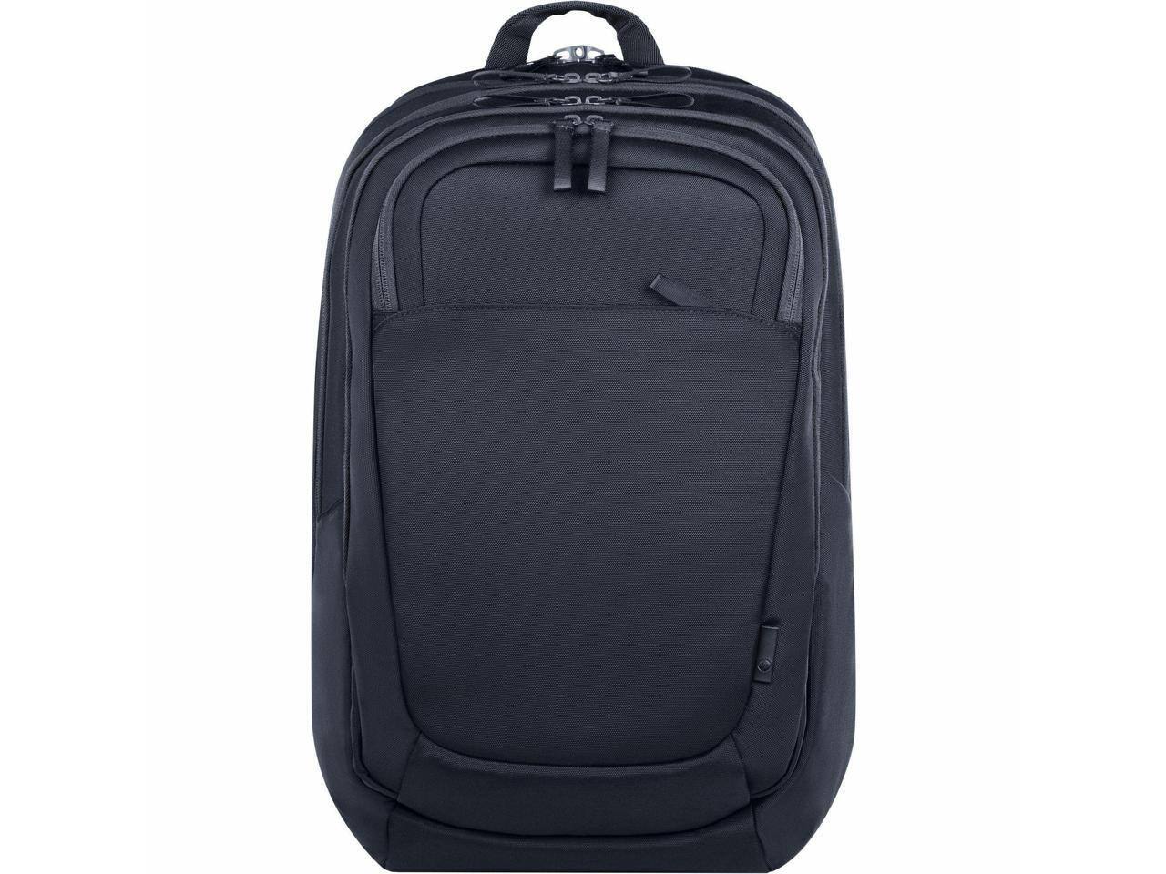 Alt View 2. HP - HP Travel Plus Backpack for 17" Notebook - Graphite Blue, Water & Bump Resistant, RFID Shield, Puncture Resistant Zipper - Graphite Blue.