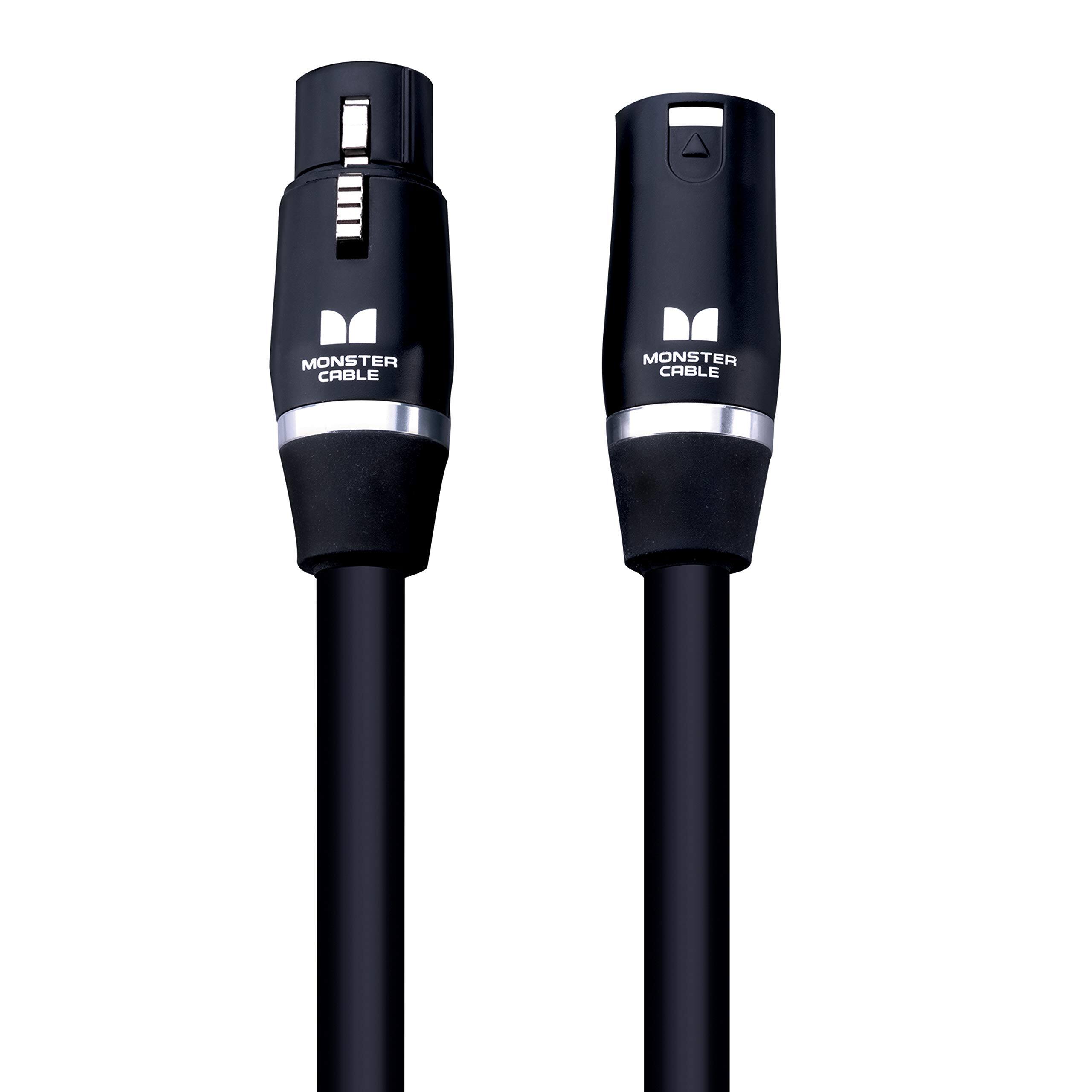Monster - Prolink Studio Pro 2000 Microphone Cable: 20ft. Cable, Contact XLRs - Gold