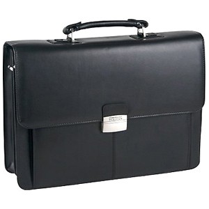 kenneth cole briefcase leather