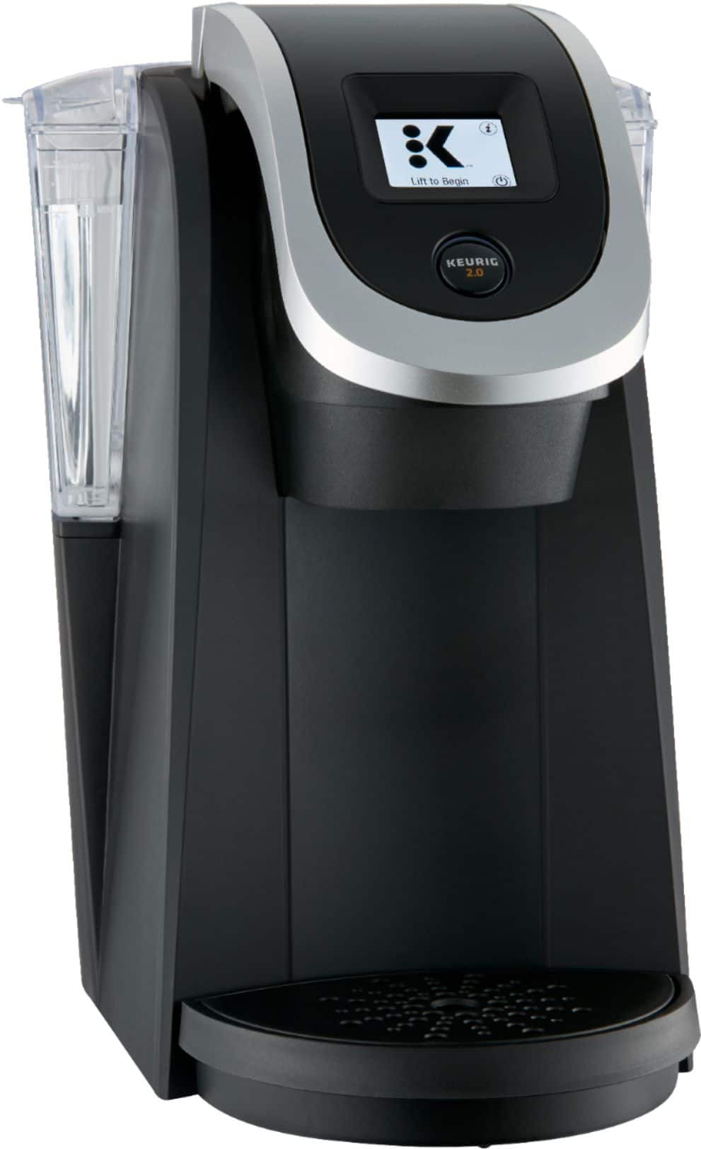 Alt View 14. Keurig - K200 Single-Serve K-Cup Pod Coffee Maker - Matte Black.