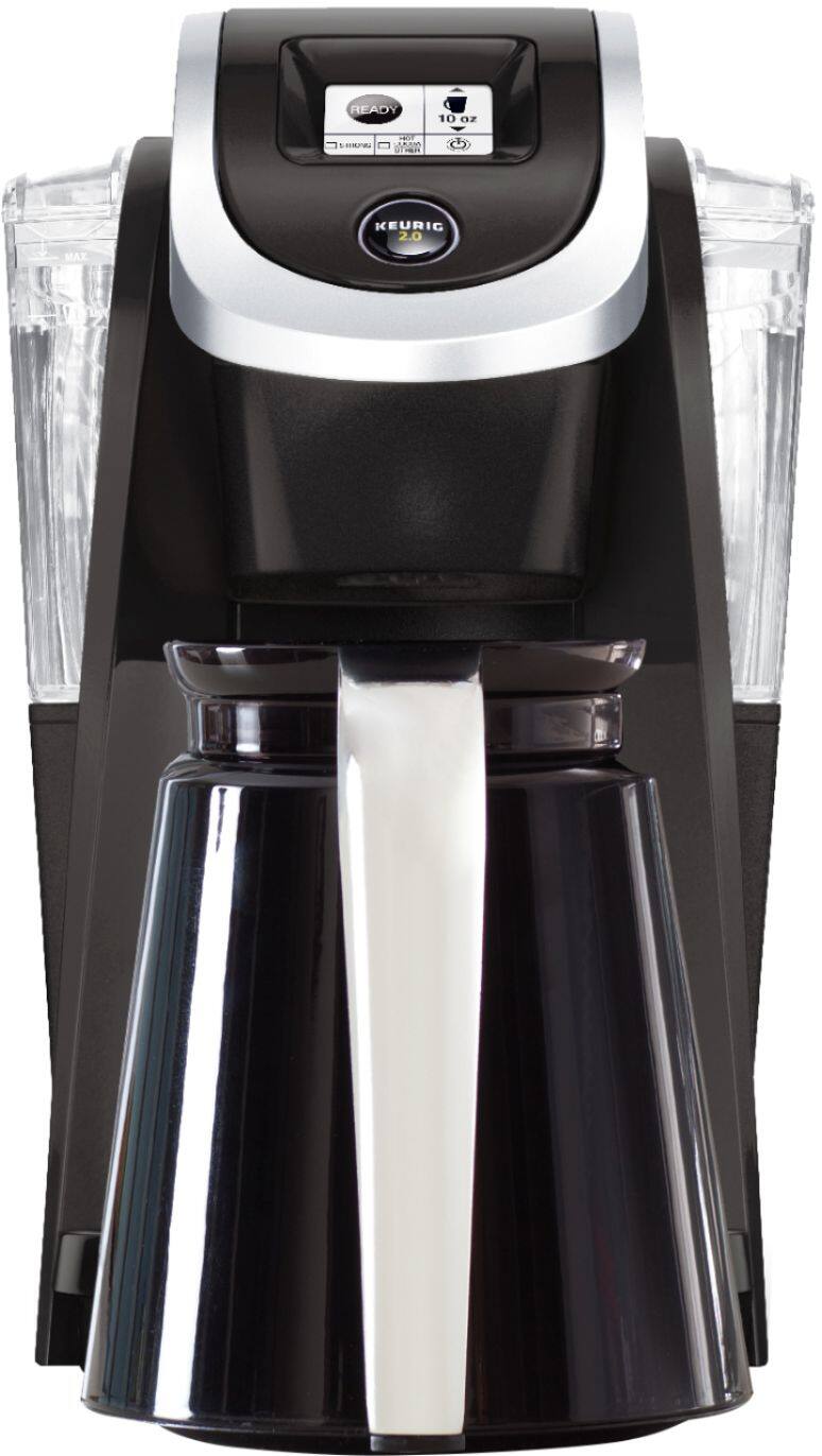 Alt View 15. Keurig - K200 Single-Serve K-Cup Pod Coffee Maker - Matte Black.