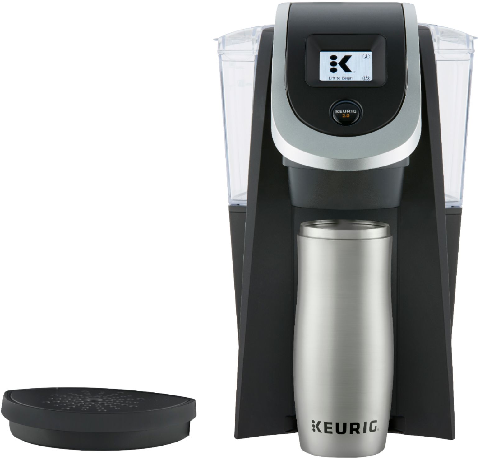 Keurig K-Mini Plus Matte Black Single Serve Coffee Maker - Shop Coffee  Makers at H-E-B