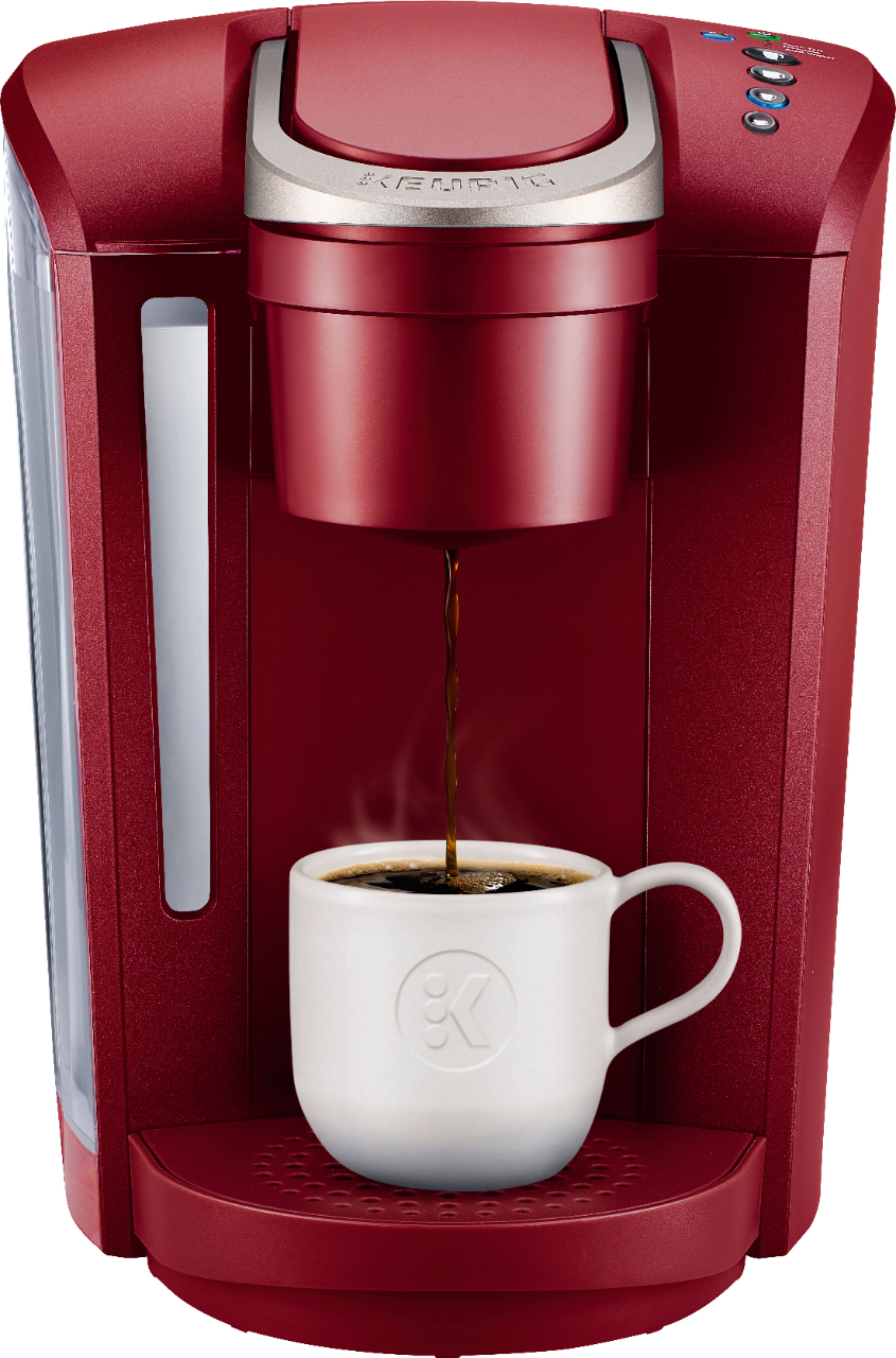 Alt View 13. Keurig - K-Select Single-Serve K-Cup Pod Coffee Maker - Vintage Red.