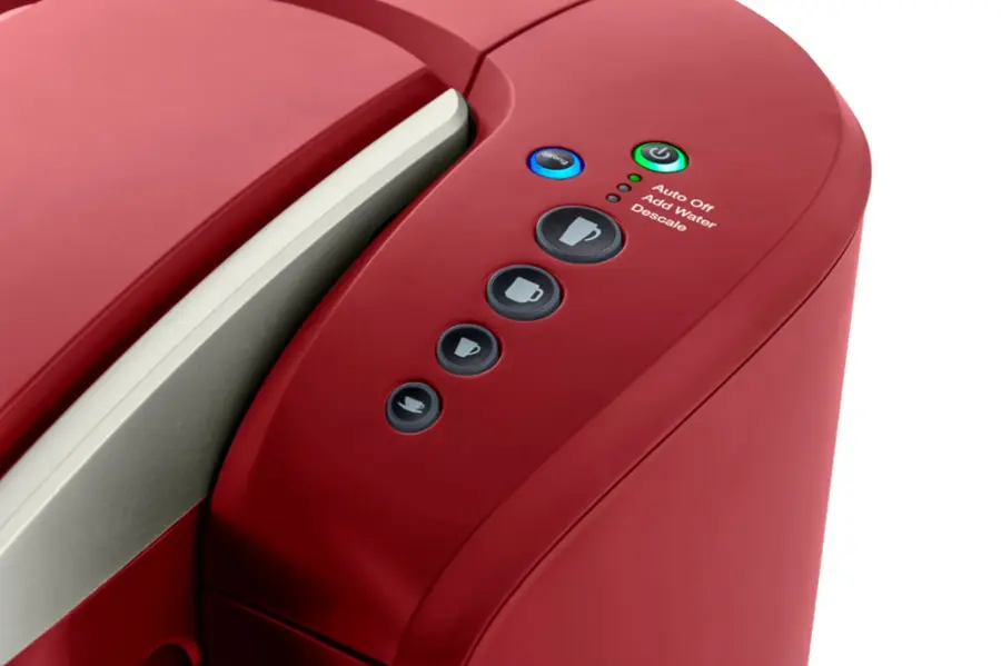 Alt View 17. Keurig - K-Select Single-Serve K-Cup Pod Coffee Maker - Vintage Red.