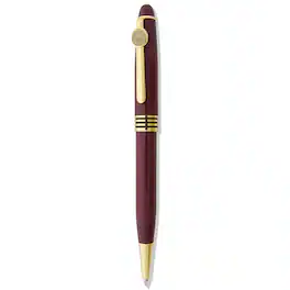 Jardine - Howard Bison Logo Ball Point Pen - Burgundy