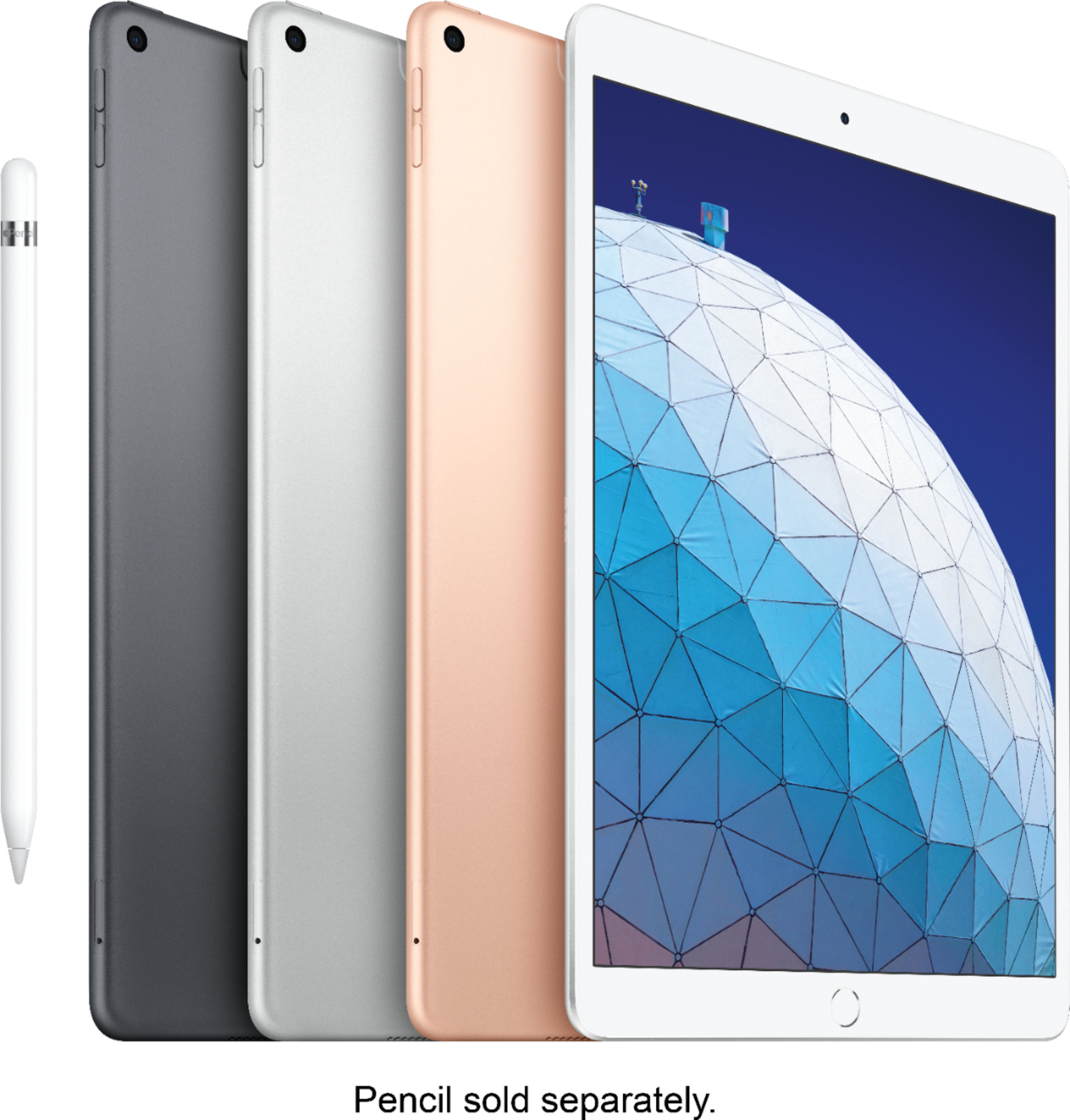 Best Buy: Apple iPad Air with Wi-Fi + Cellular 64GB (AT&T) Space Gray  MV152LL/A