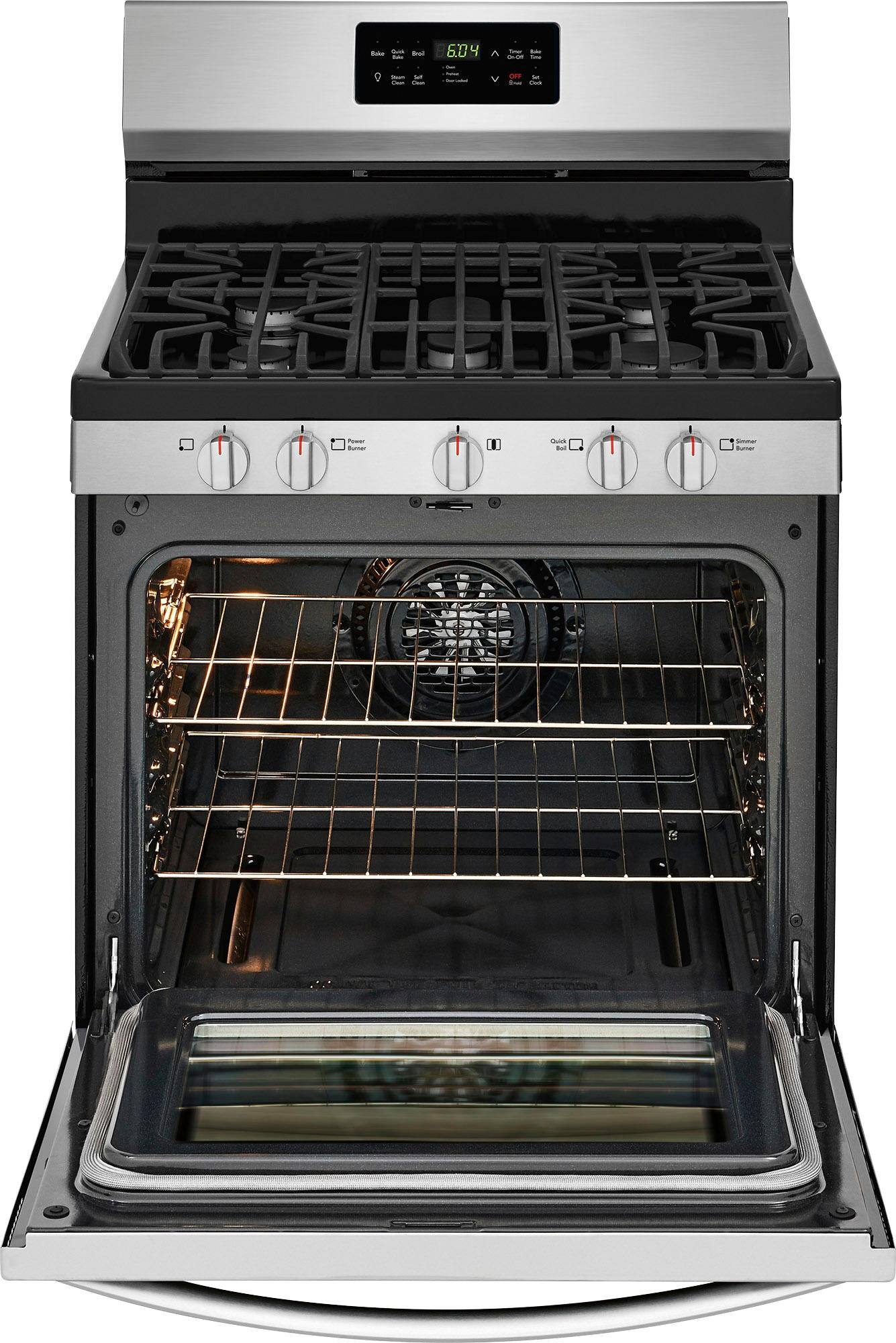 Alt View 1. Frigidaire - Gallery 5.0 Cu. Ft. Self-Cleaning Freestanding Gas Convection Range.
