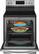 Alt View 12. Frigidaire - Gallery 5.4 Cu. Ft. Self-Cleaning Freestanding Electric Convection Range.