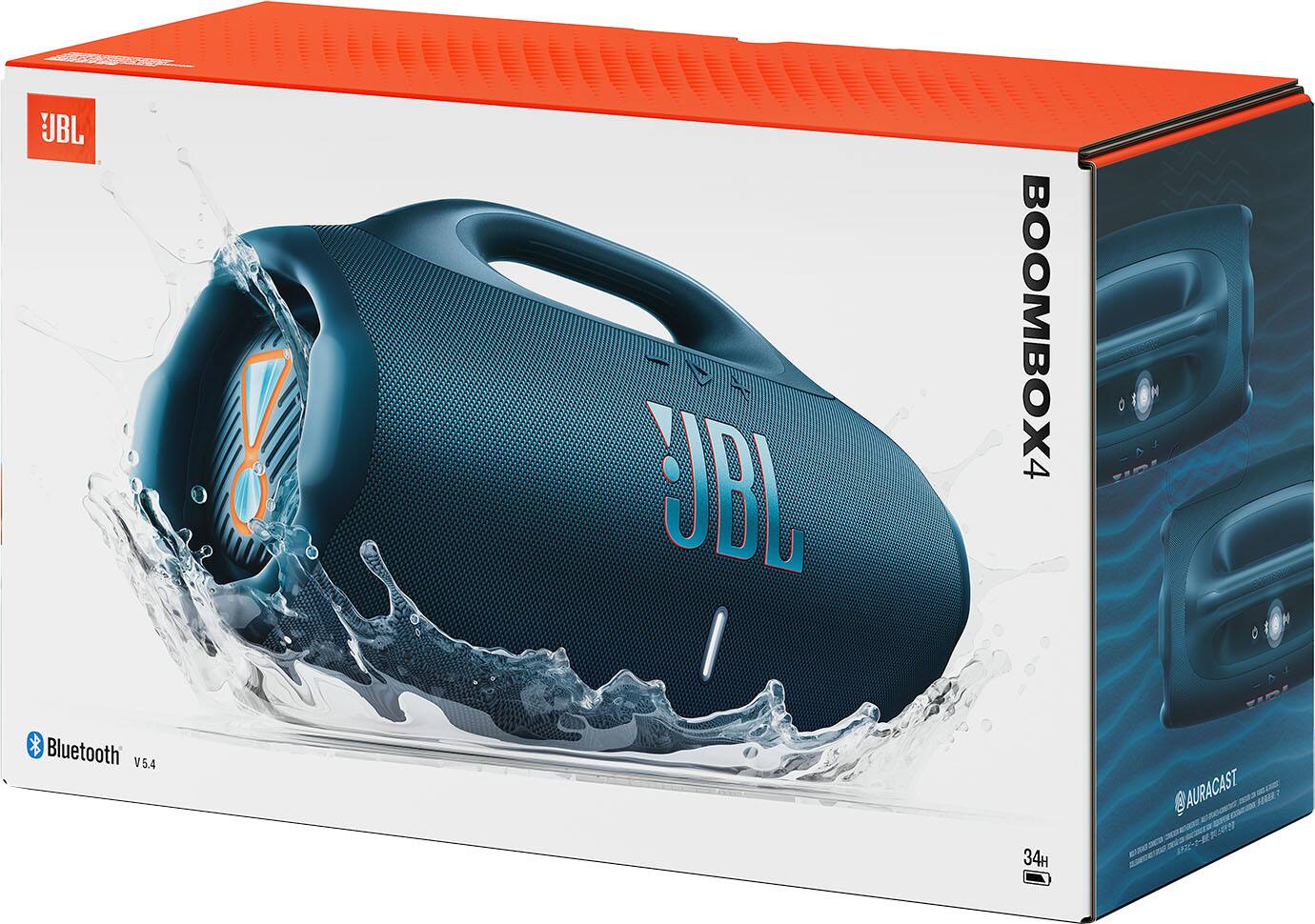 JBL BOOMBOX 4

Bluetooth V5.4

AURACAST

34H