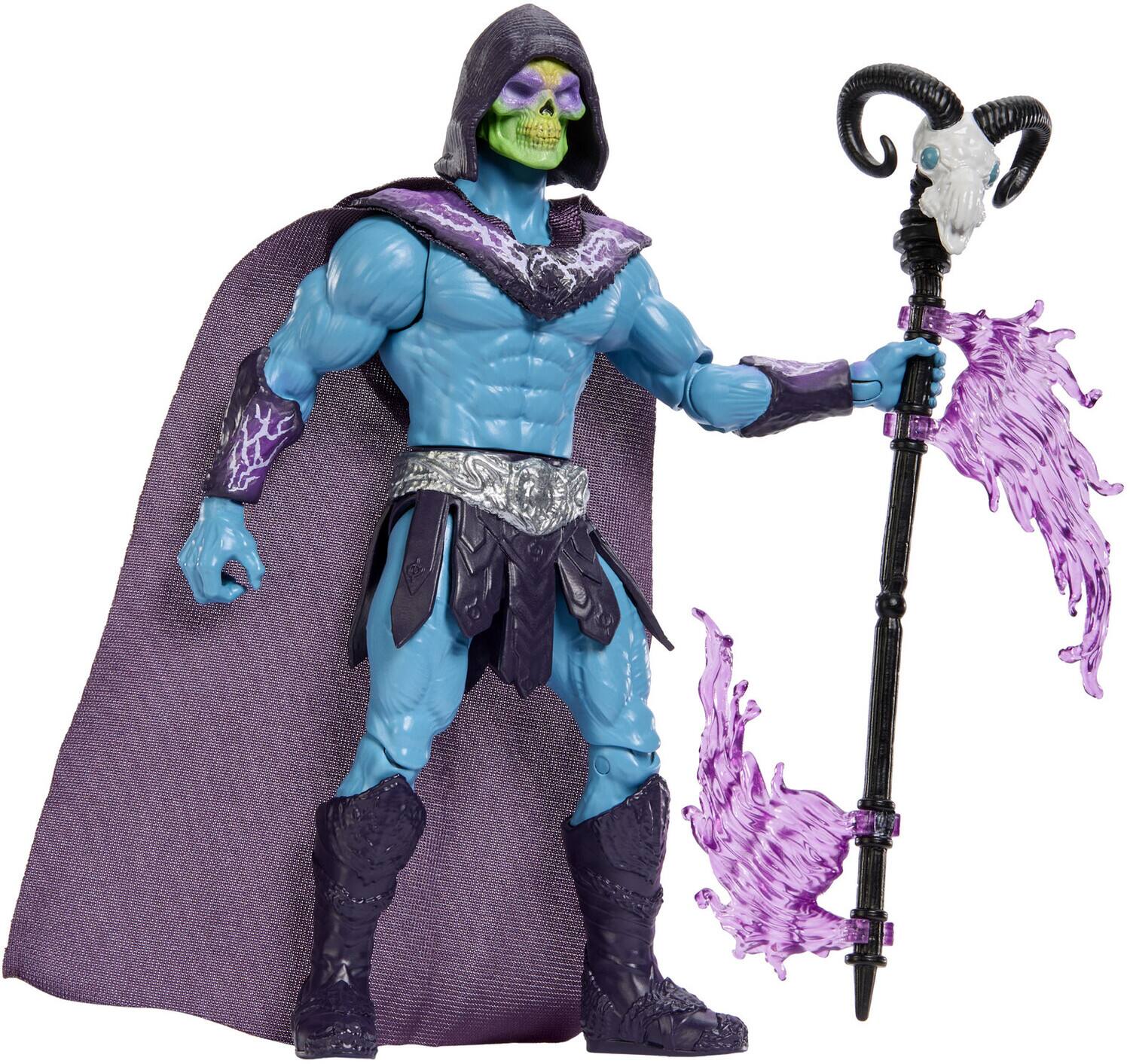 Alt View 3. Mattel - Masters of the Universe 2026 Movie Skeletor Havoc Staff Attack Action Figure (He-Man, MOTU)   - COLLECTIBLES - Multicolor.