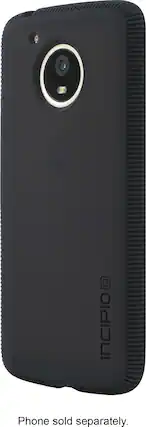 Front. Incipio - Octane Case for Motorola Moto E4 Plus - Black.