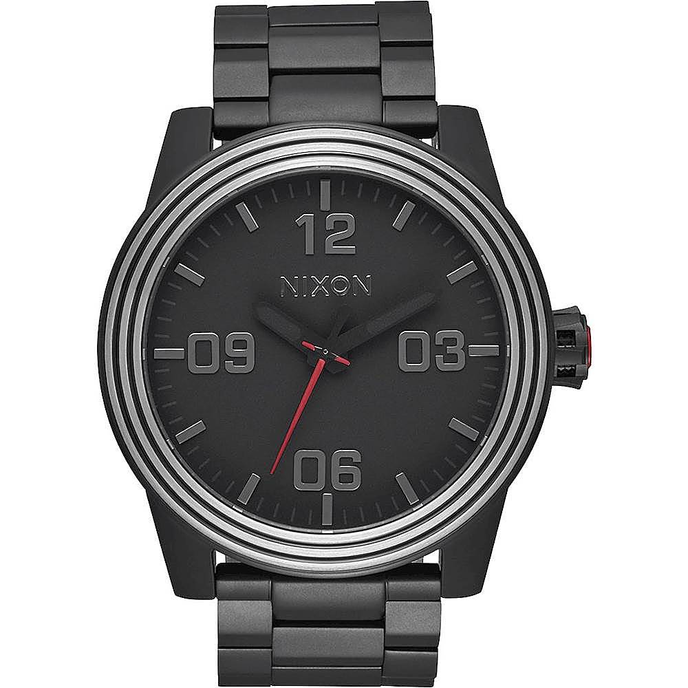 Best Buy: NIXON Corporal SS SW Men's Quartz Wristwatch Kylo Black 