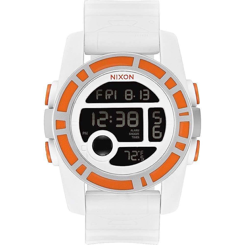 Best Buy: NIXON Unit 40 SW Men's Wristwatch BB-8 White/Orange