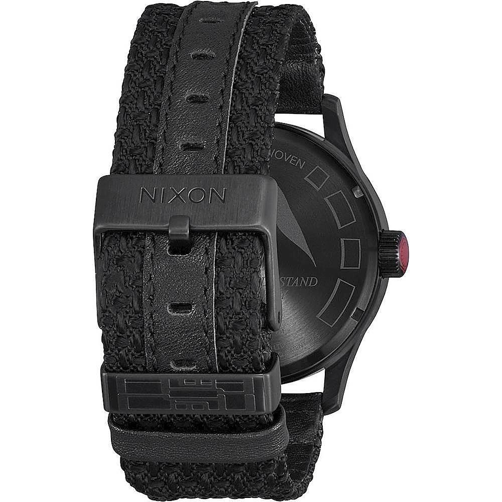 Best Buy: NIXON Sentry Woven SW Quartz Wristwatch Kylo Black