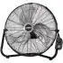 Front. Lasko - Floor Fan - Black.