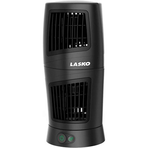 Lasko - Twist-Top Tower Fan - Black