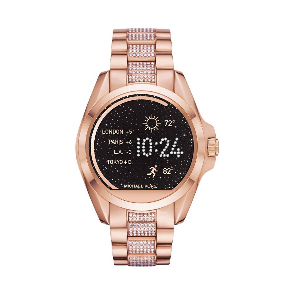 michael kors bradshaw smartwatch plum