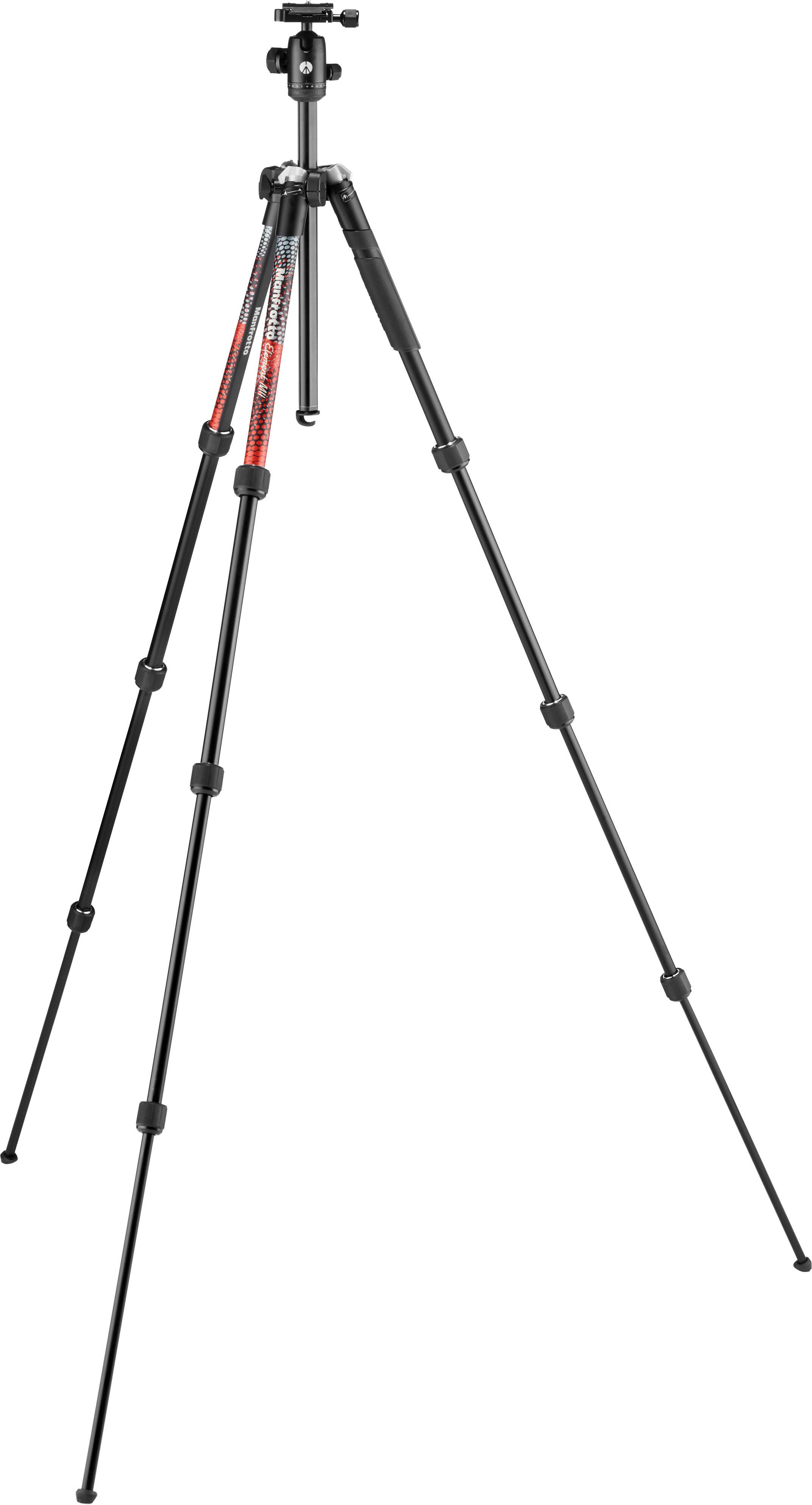 Alt View 5. Manfrotto - Element MII Aluminium Red - Black.