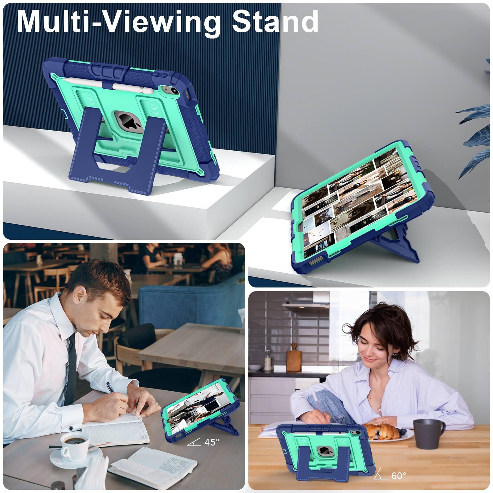 Multi-Viewing Stand

45°

60°