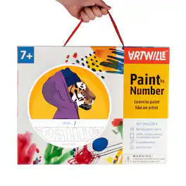Artwille - Paint By Number Kit Bright Tiger