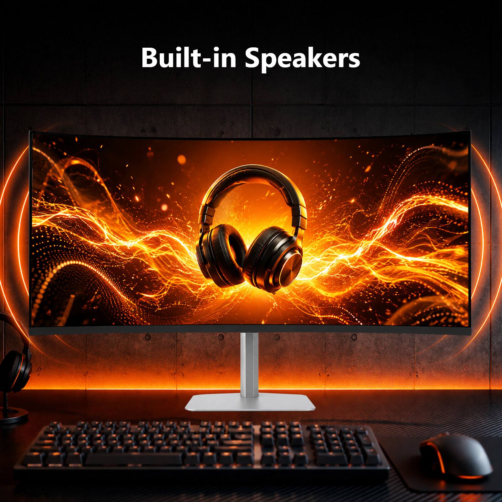 Built-in Speakers