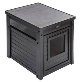 New Age Pet - ECOFLEX Litter Box Cover End Table - Espresso