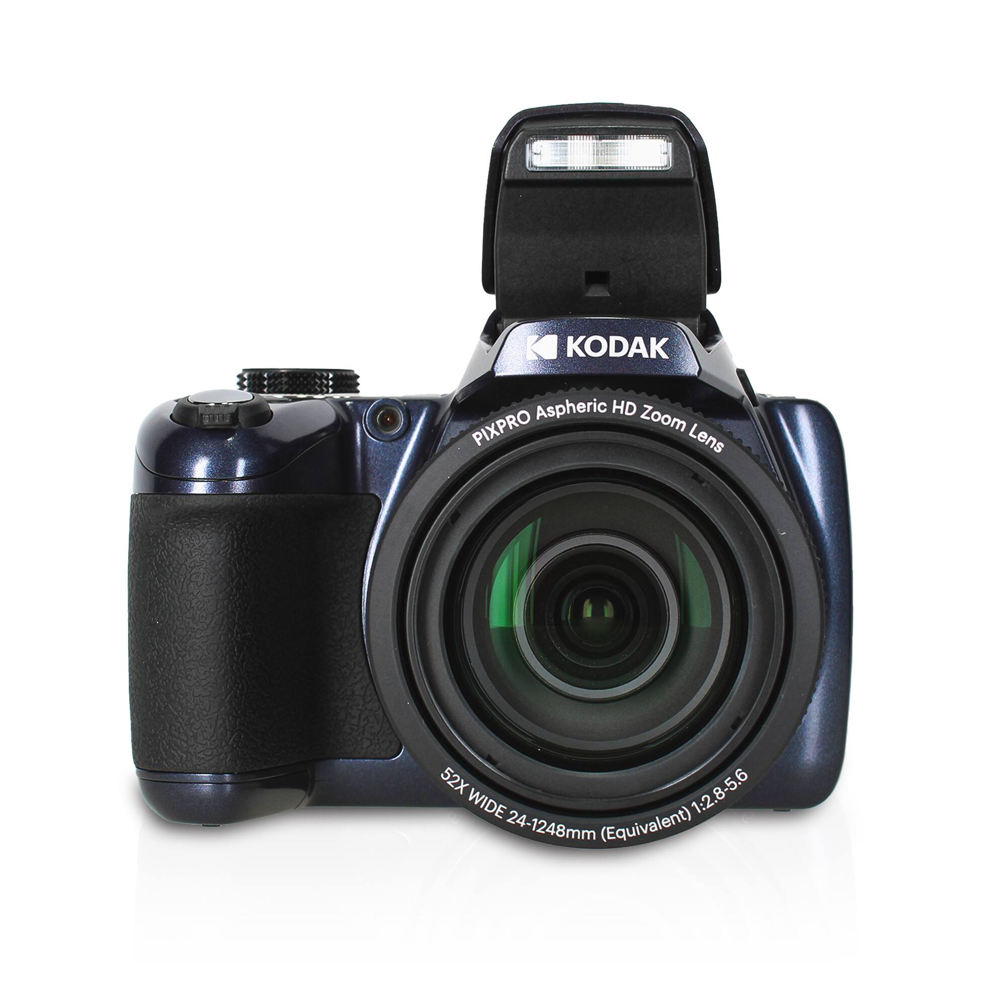 Kodak Pixpro AZ528 Digital Camera in Blue (AZ528MB) Bundle with