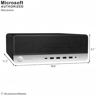 Dell Refurbished Excellent HP ProDesk 600 G3 SFF Desktop PC Combo Dell Refurbished Excellent HP ProDesk 600 G3 SFF Desktop PC Combo