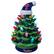 Front. Evergreen Enterprises - 8" LED Light Up Christmas Tree - Multicolor.