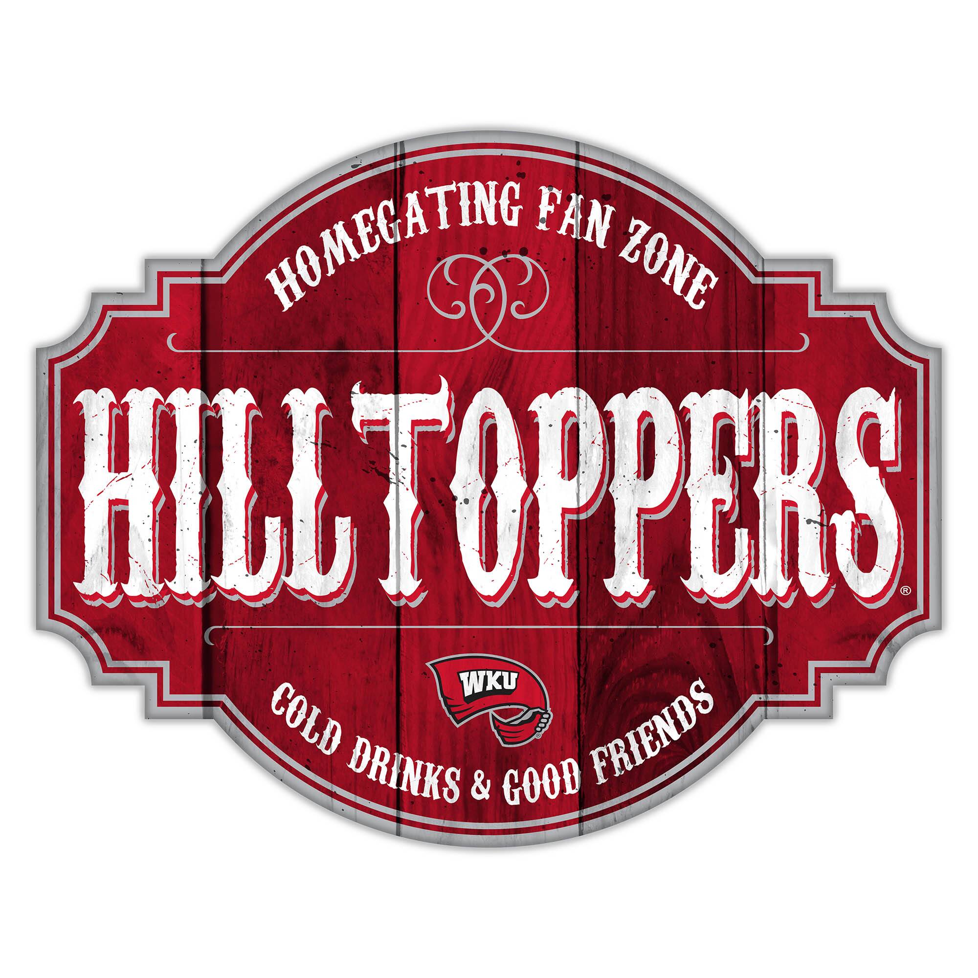 Western Kentucky Hilltoppers 24'' Homegating Tavern Sign