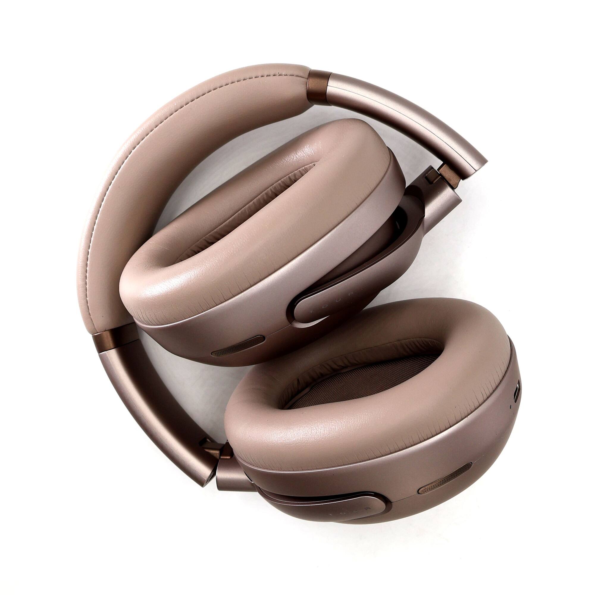 Left. JBL - JBL Tour One M3 Wireless Headphones - Latte + T110 In Ear Headphones + Software - Latte.