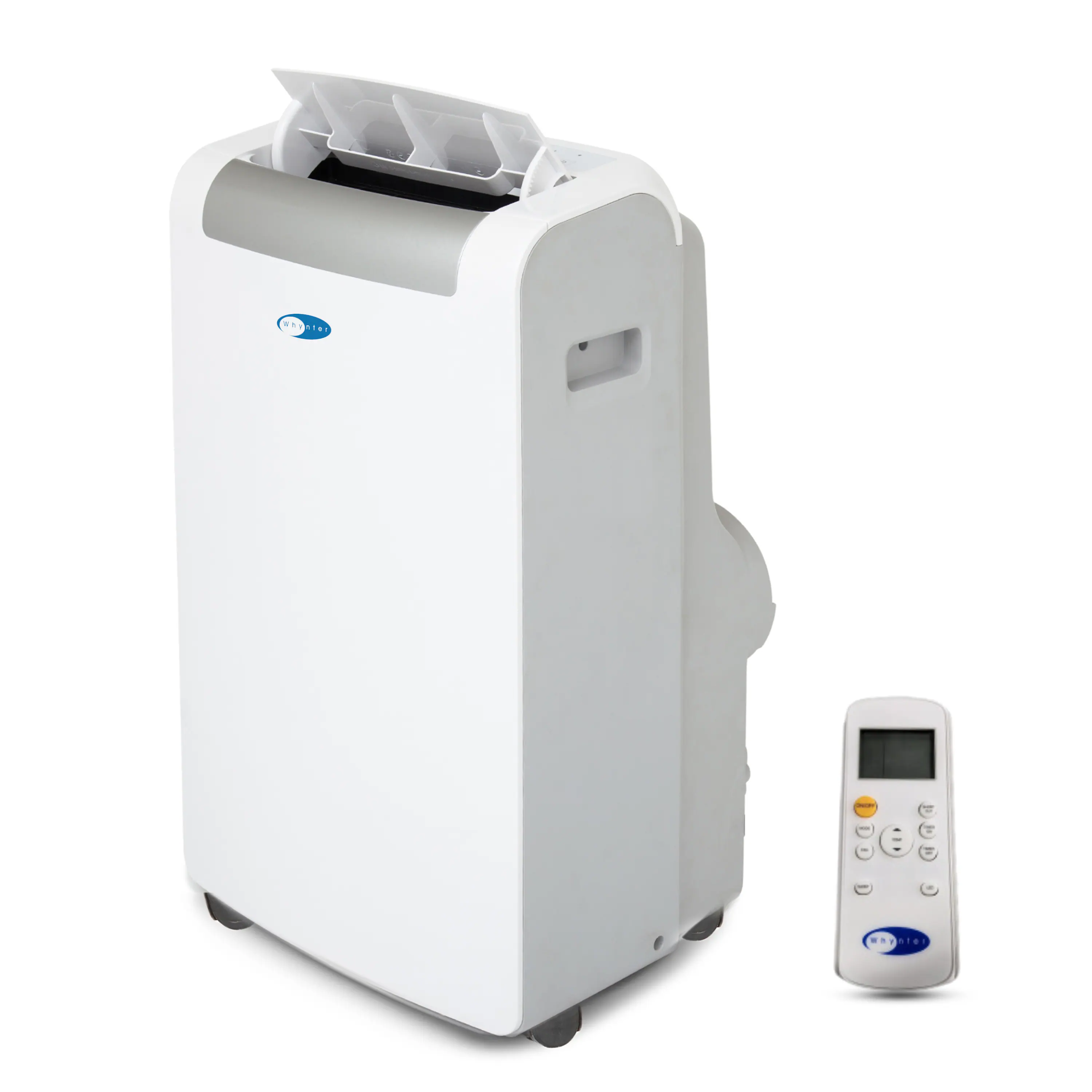 Whynter - ARC-148MHP 14,000 BTU (10,000 BTU SACC) Portable Air Conditioner with Heater, up to 500 sq ft - Frost White