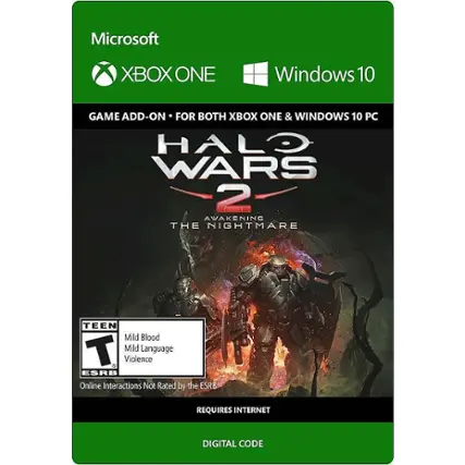 Front. Microsoft - Halo Wars 2: Awakening the Nightmare. - [T (Teen 13+)]