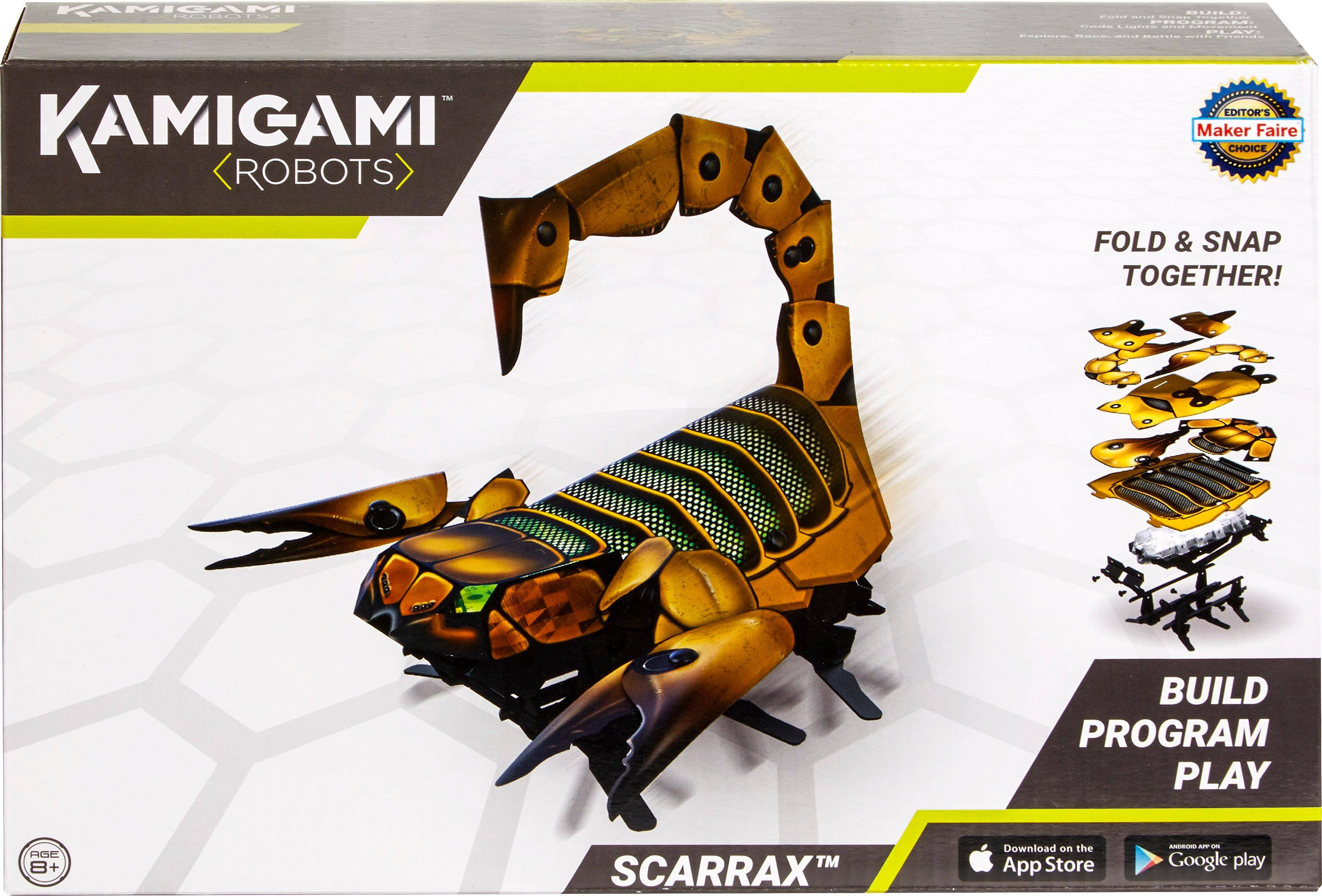 Customer Reviews: Mattel Kamigami Scorpion Robot Yellow/Brown FRC95 ...