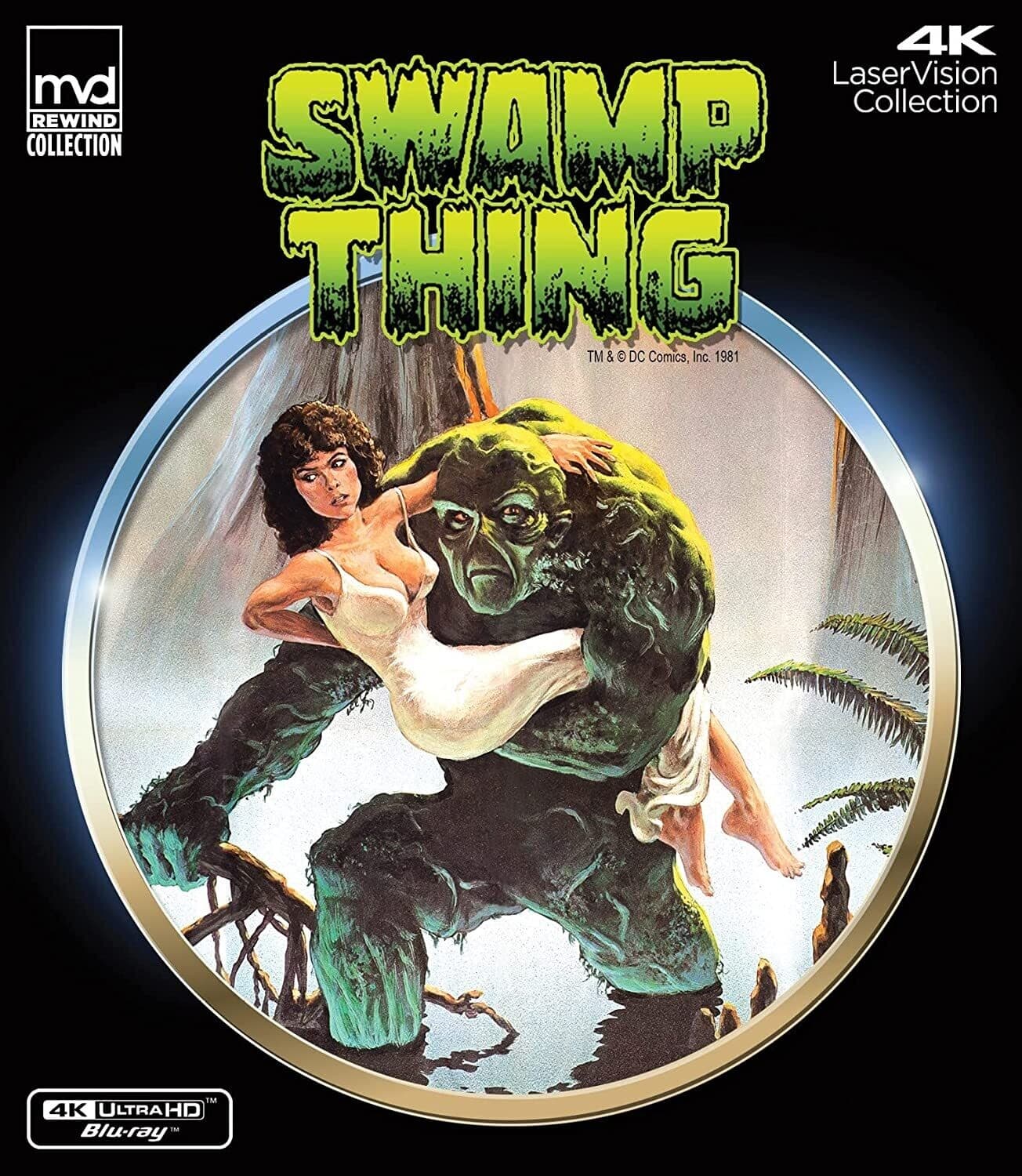 Front. Swamp Thing   - 4K Blu-Ray.