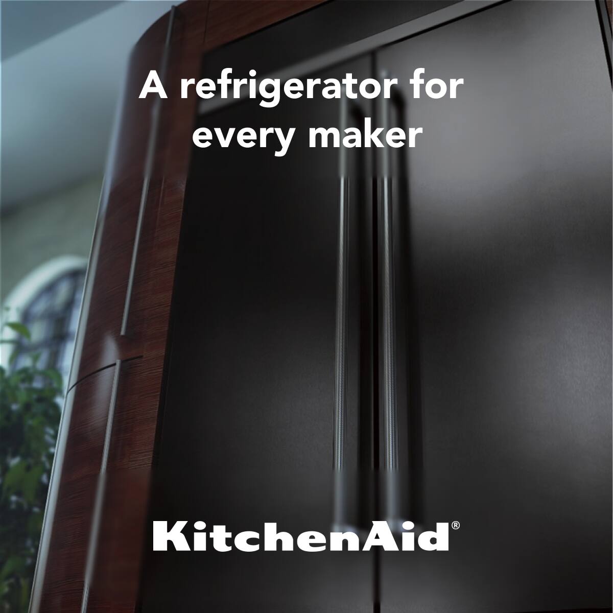 A refrigerator for every maker  
KitchenAid®
