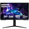 SAMSUNG Odyssey G3 24" 1ms 180Hz Refresh Rate Response Time AMD FreeSync Premium