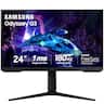 Samsung - Odyssey G30D 24" LED FHD AMD FreeSync Premium 180Hz 1ms Gaming Monitor (DisplayPort, HDMI) - Black